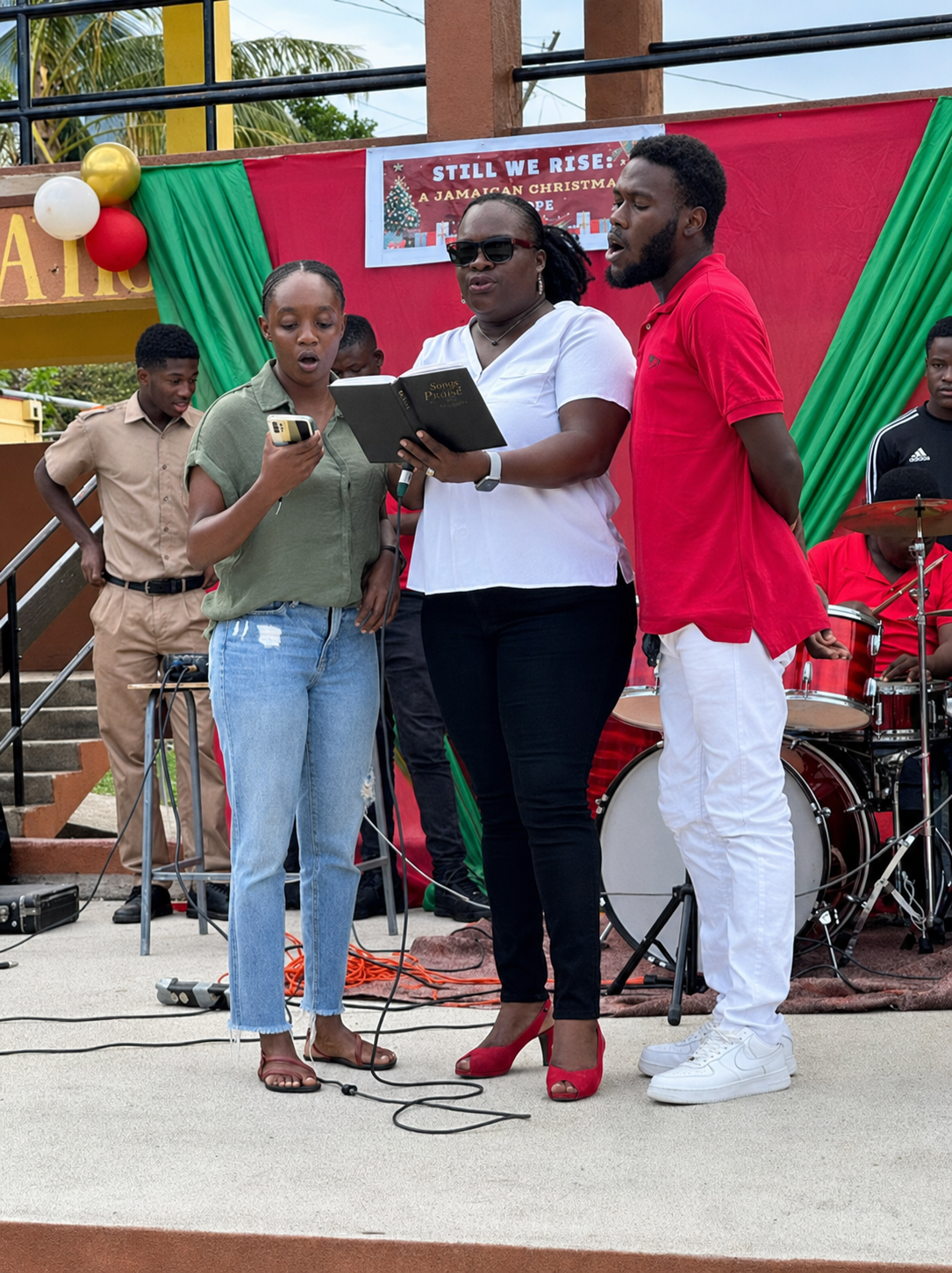 School community celebrating culture together